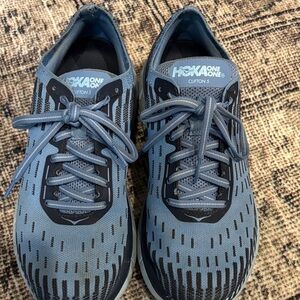 Hoka One One Clifton 5 Slate Blue Sneakers